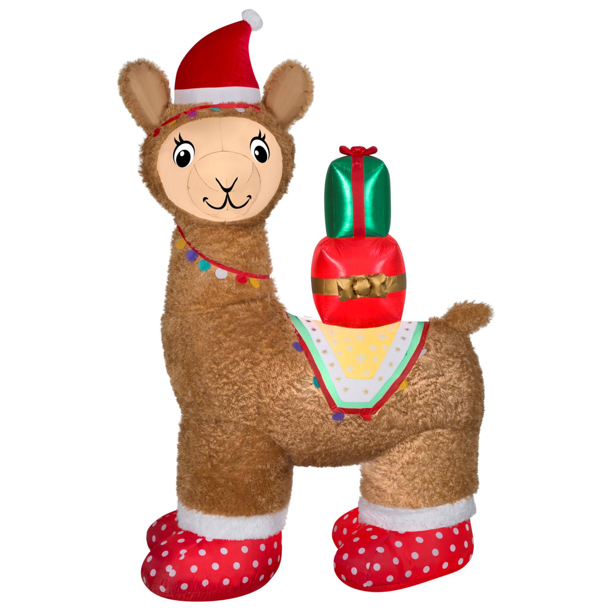 7ft. Airblown® Inflatable Luxe Alpaca